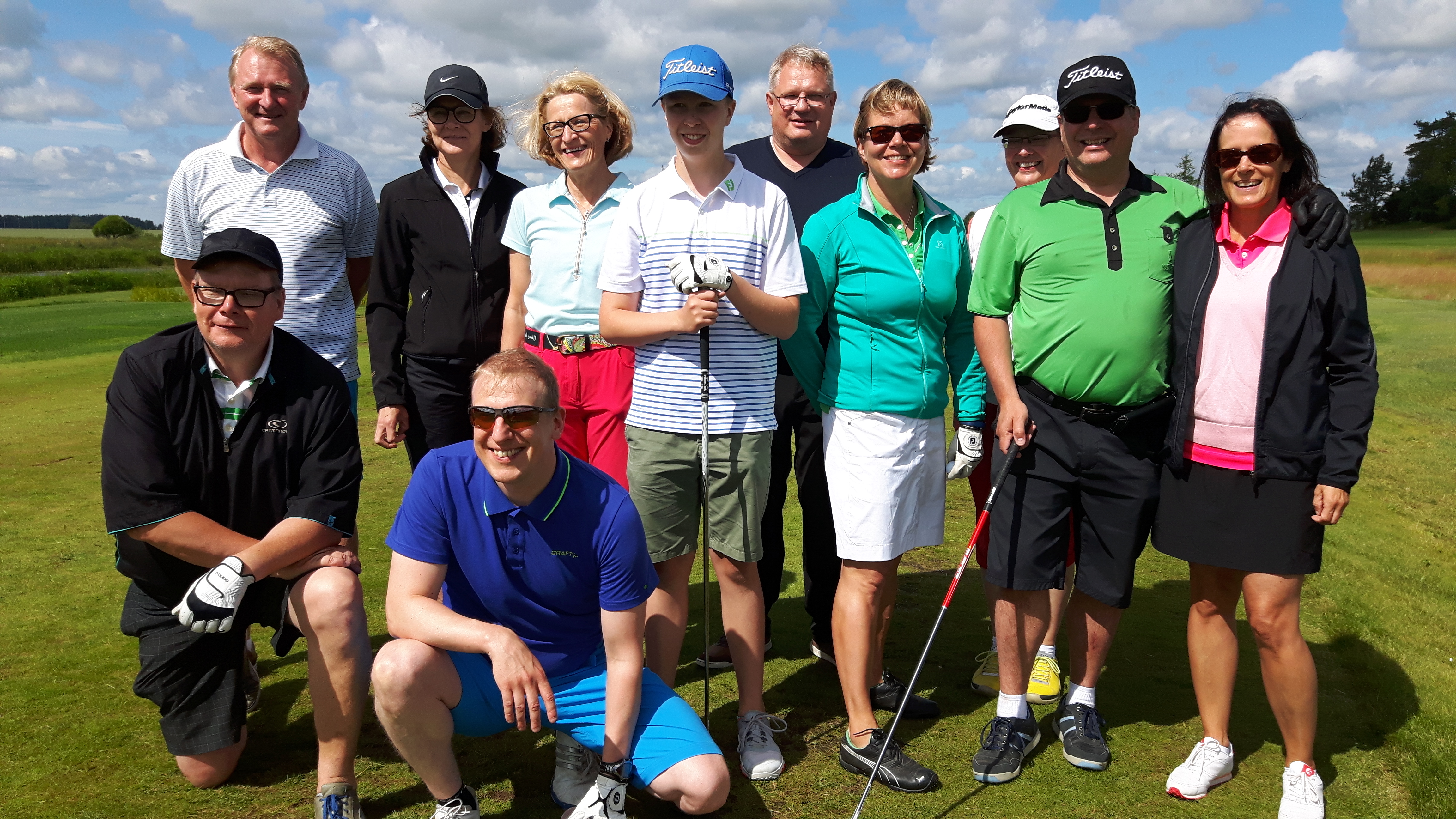 S&auml;&auml;ski-Golf 2016 osallistujat